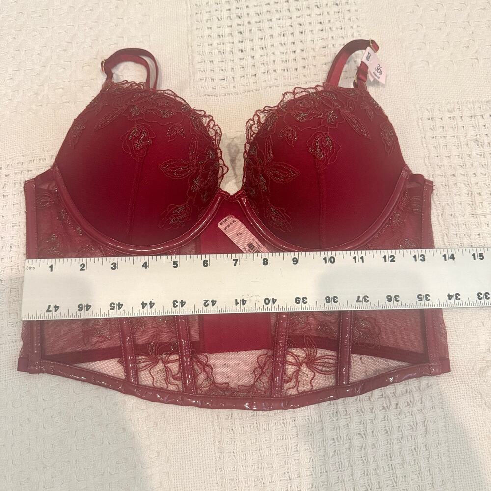 Victoria's Secret 36B Very Sexy Midnight Affair push-up corset BC3 3227 - Picture 2 of 10